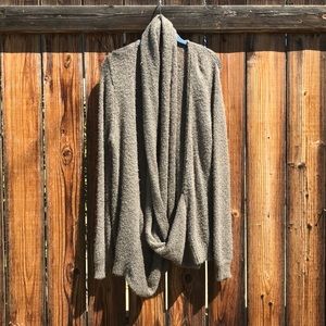 Wrap Around Cardigan — Gray